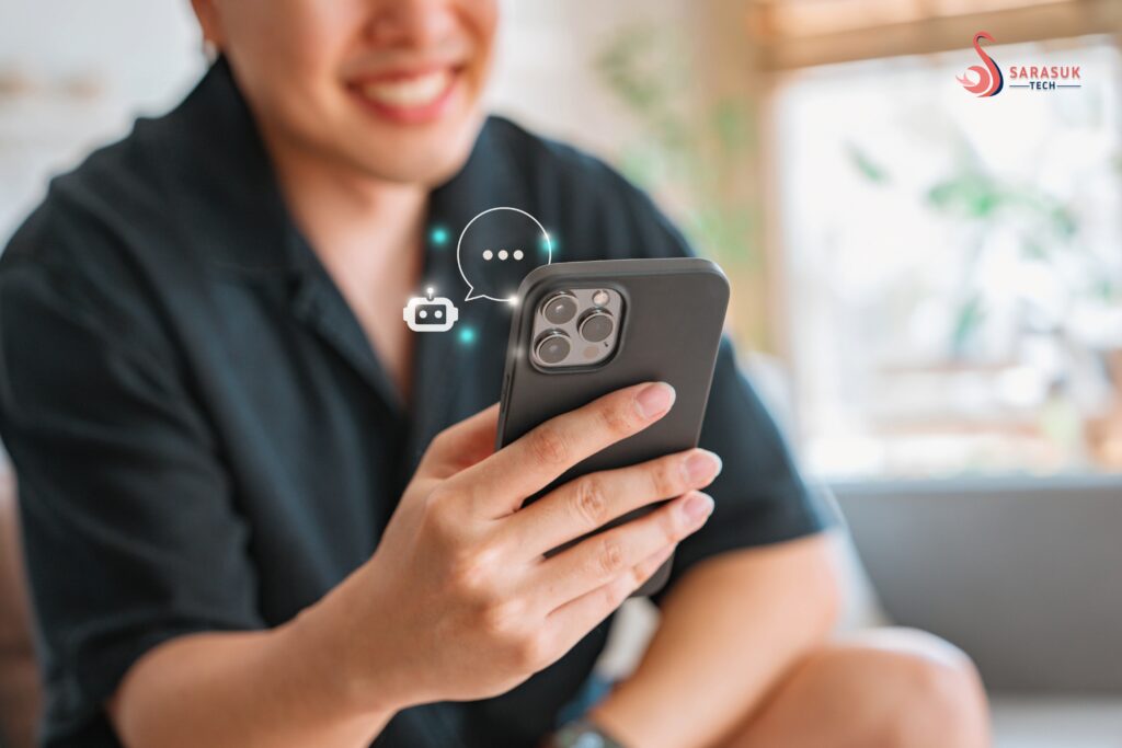 Bitrix24 chatbot interface handling customer queries and automated responses