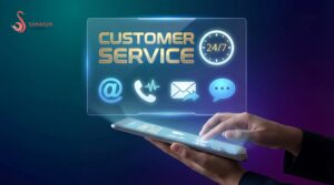 Mobile call tracking integrated with Bitrix24 CRM showing call logs, recordings, and notes