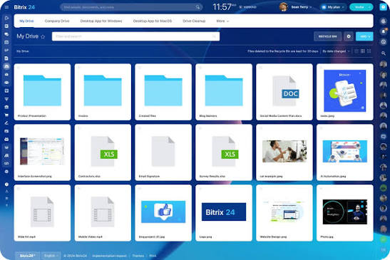 Bitrix24 Document Sharing and Management